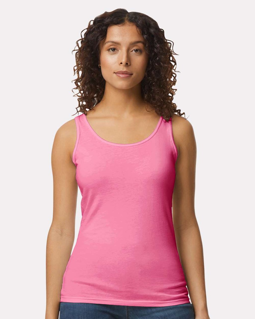 Gildan Women’s Softstyle Tank Top – Lightweight Fitted Sleeveless Tee for Crafting, Customization & Everyday Wear